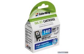 Картридж ColorWay HP №140XL black (CB336HE) ink level (CW-H140XL-I) - Фото