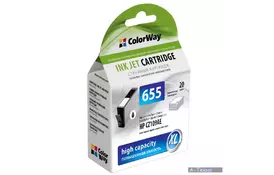 Картридж ColorWay HP №655 Black (CZ109AE) DJ 4615/4625/3525/5525 (CW-H655B) - Фото