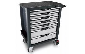 Набор инструментов TOPTUL для СТО у візку (Pro-Plus) 7 секцій 261од. сіра (GE-26109) - Фото