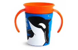 Поильник-непроливайка Munchkin Miracle 360 Trainer cup Косатка 177 мл (051775) - Фото