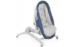Кроватка Chicco Baby Hug 4в1 Серая с синим (79173.00)