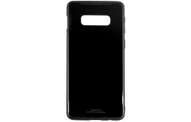 Чехол для моб. телефона ColorWay Glass-Case Samsung Galaxy S10e black (CW-CGCSGG973-BK) - Фото