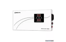 Стабілізатор REAL-EL STAB SLIM-1000, white (EL122400007) - Фото Стабілізатор REAL-EL STAB SLIM-1000, white (EL122400007) - Фото