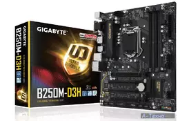 Материнская плата GIGABYTE GA-B250M-D3H - Фото