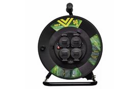 Сетевой удлинитель EMOS катушка 4 роз., 25 м (P08250) - Фото