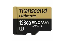 Карта памяти Transcend 128GB microSDXC UHSI U3 MLC (R95,W60MB/S) (TS128GUSDU3M) - Фото