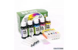 Комплект перезаправляемых картриджей ColorWay Canon MG5740/6840 (1Pigm+4x100ml) (MG5740RC-5.1P) - Фото