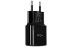 Зарядное устройство Ergo EWC-120 1xUSB Wall Charger (Black) (EWC-120 (B))