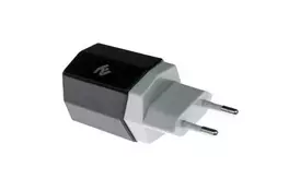 ЗУ сетевое 2E Dual USB Wall Charger 3.4A, black - Фото