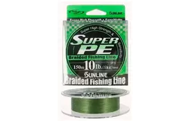 Шнур Sunline Super PE 150м 0,26мм 25Lb/12,5кг (темно-зеленый) (1658.04.65) - Фото