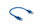 Патч-корд 0.25м, UTP, cat.5e, CCA, blue EXTRADIGITAL (KBP1764)