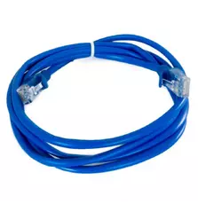 Патч-корд 1.6м, UTP, cat.5e, CCA, blue EXTRADIGITAL (KBP1767)