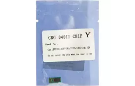 Чіп для картриджа Canon 040 LBP710/712 Yellow 10K WWM (JYD-Can040HY) - Фото