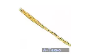 Силикон рыболовный Nomura Glitter Rib Worm 120мм 3,5гр. цвет-046 (multi glitter back) (NM71004612) - Фото