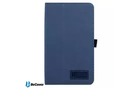 Чехол для планшета BeCover Slimbook для Prestigio Multipad Wize 3437 (PMT3437) Deep Blu (703651) - Фото