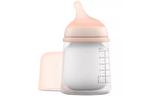 Бутылочка для кормления Suavinex ZERO.ZERO, 180 мл, адаптивный поток (304590)