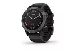 Смарт-часы Garmin Fenix 6 Pro Sapphire Carbon Grey DLC with Black Band (010-02158-11/10) - Фото