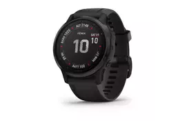 Смарт-часы Garmin Fenix 6S Pro Black with Black Band (010-02159-14/13) - Фото