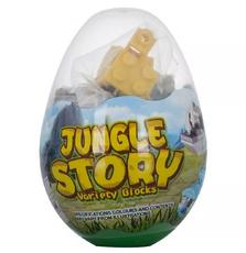 Конструктор Mindbox JUNGLE STORY в яйце в ассорт (K31A)