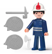 Игровой набор IGRACEK EFKO Пожарник + аксессуары (20221)