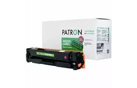Картридж PATRON HP CLJ (CF403X для M252/M274/M277 Magenta, GREEN Label (PN-201XMGL) - Фото