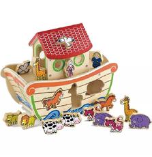Развивающая игрушка Viga Toys Ноев ковчег (50345)