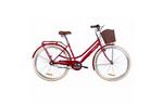 Велосипед Дорожник 28'' COMFORT FEMALE PH рама-19,5'' St 2020 рубиновы, багажник+ (OPS-D-28-165)