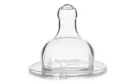 Соска Suavinex Силиконовая для густой еды, 4+мес, 1 шт (300841) - Фото