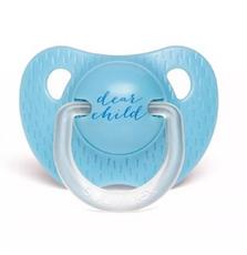 Пустышка Suavinex Смысл жизни, 18+ мес голубой (303336)