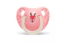 Пустышка Suavinex Олененок 0-6 месяцев, ночная, голубая (304510) - Фото