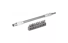 Набор инструментов BOSCH гибкий удлинитель 200 мм + 10 біт (2.608.522.376) - Фото