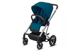 Коляска Cybex Balios S Lux SLV River Blue turquoise (с бампером) (520001241) - Фото