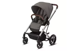 Коляска Cybex Balios S Lux SLV Soho Grey mid grey (с бампером) (520001247) - Фото