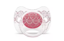 Пустышка Suavinex Couture, 18+ мес розовая (304225) - Фото