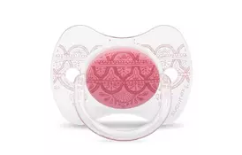 Пустышка Suavinex Couture 0-4 мес розовая (304201) - Фото