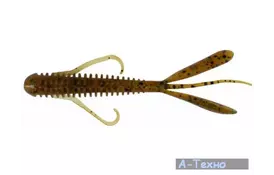 Силікон рибальський Keitech Hog Impact 3.5" 101 Green Pumpkin PP. (1551.02.16) - Фото