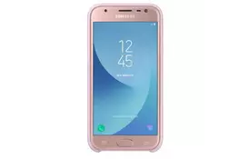 Чехол для моб. телефона Samsung J3(2017)/J330-EF-PJ330CPEGRU-Dual Layer Cover (Pink) (EF-PJ330CPEGRU) - Фото