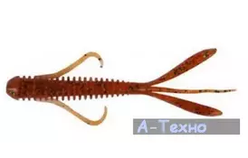 Силікон рибальський Keitech Hog Impact 3.5" EA#01 Orange Pepper (1551.02.20) - Фото