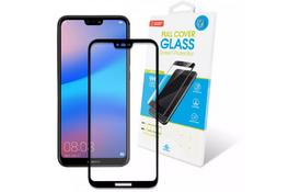 Стекло защитное GLOBAL для Huawei P20 Lite (черное) (1283126489334) - Фото