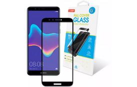 Стекло защитное GLOBAL для Huawei Y9 (черное) (1283126489341) - Фото