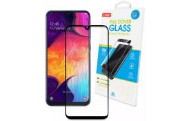 Стекло защитное GLOBAL Samsung A50 (black) (1283126491900) - Фото