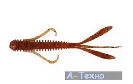 Силікон рибальський Keitech Hog Impact 4" EA#01 Orange Pepper (1551.02.28) - Фото