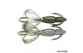 Силикон рыболовный Keitech Crazy Flapper 3.6" 460 Silver Flash Craw (1551.04.37) - Фото