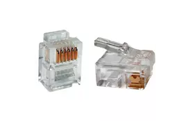 Коннектор PATRON RJ12 6P6C * 40 (CON-RJ-12-6P6C-40) - Фото