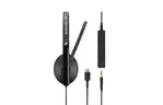 Наушники Sennheiser SC 165 USB-C / 3.5mm (508356)
