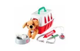 Игровой набор Ecoiffier Ветеринарная клиника с переноской для щенка (001907) - Фото