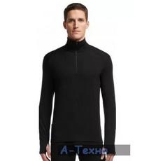 Термофутболка Icebreaker BF 260 Tech LS Half Zip MEN black L (100 484 001 L)