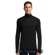 Термофутболка Icebreaker BF 260 Tech LS Half Zip MEN black M (100 484 001 M)