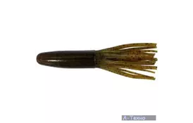 Силікон рибальський Keitech Salty Core Tube 4.25" 101 Green Pumpkin PP. (1551.02.02) - Фото