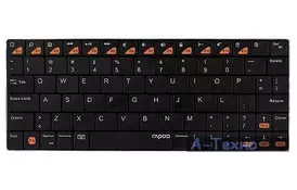 Клавиатура Rapoo E6300 bluetooth Black - Фото
